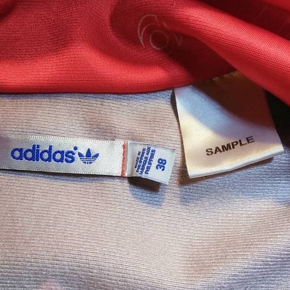 Adidas sample Jacket Sample. . Size 38 red/white. - Picture 3 of 12